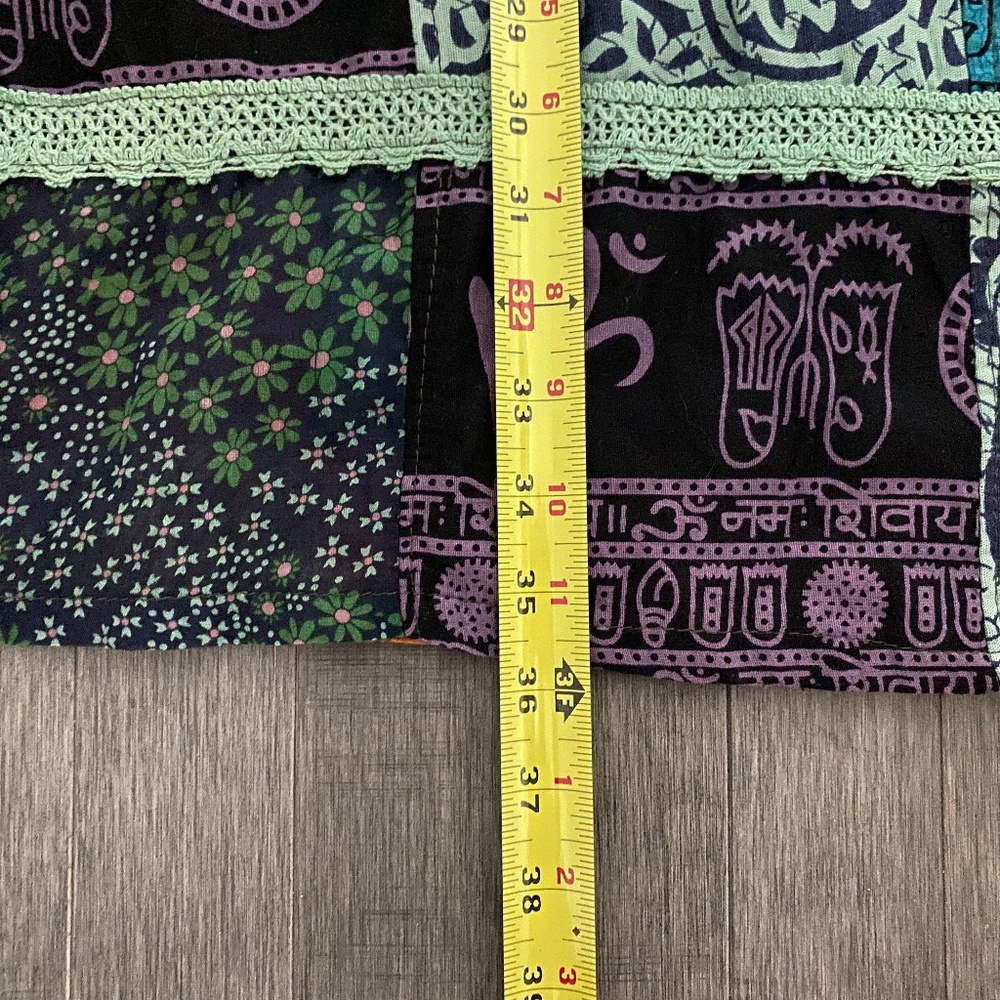 NWT TLB The Little Bazaar Boho Patchwork Sundress - Picture 7 of 7